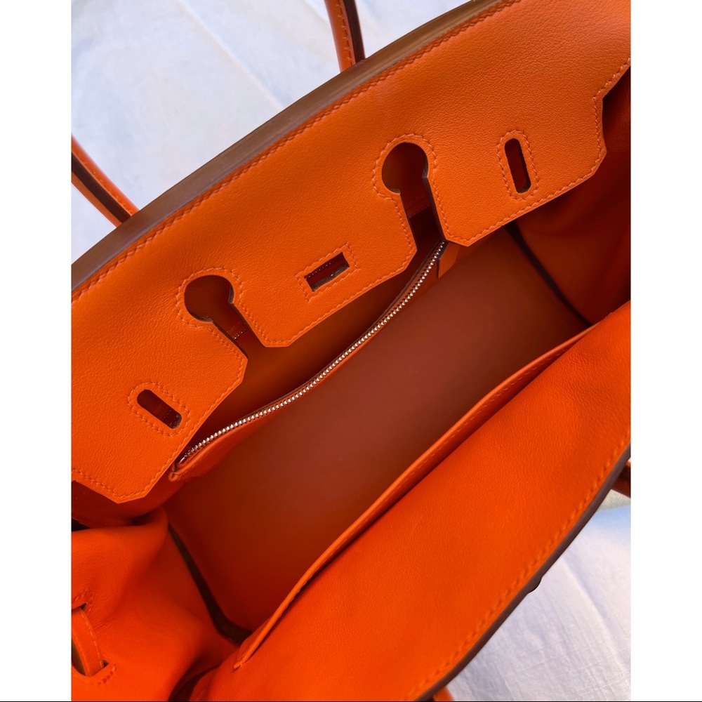 Hermes | 25cm Orange Birkin SHW